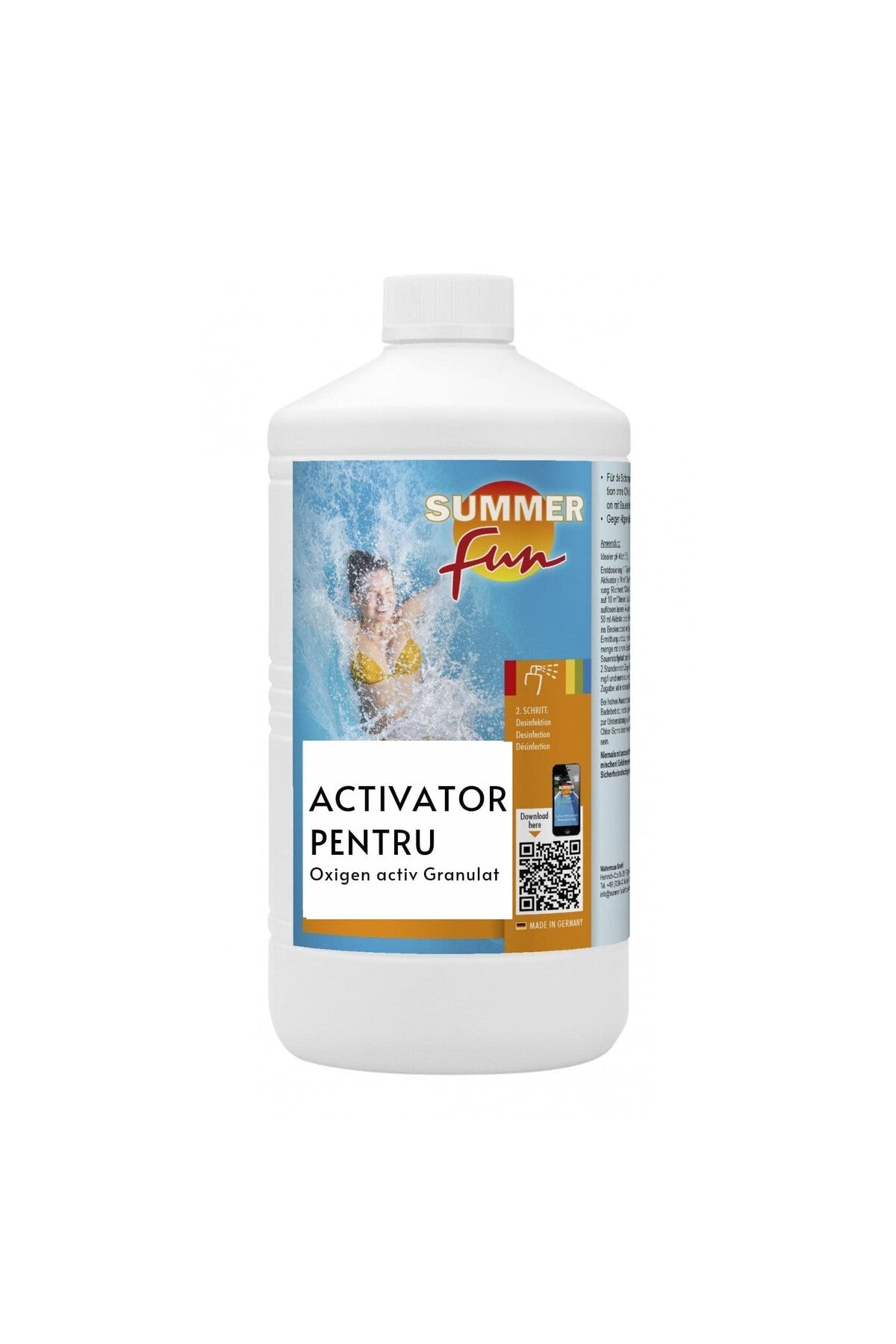 Activator Oxigen Activ Pentru Apa Piscina, 1L