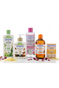 Kit Ritual de Frumuse?e Bio, Set 5 Produse Naturale: ?ampon Aloe 250ml, S?pun Argan 250ml, Ap? Micelar? 400ml, Ulei Migdale 250ml, S?pun Sulf 100g