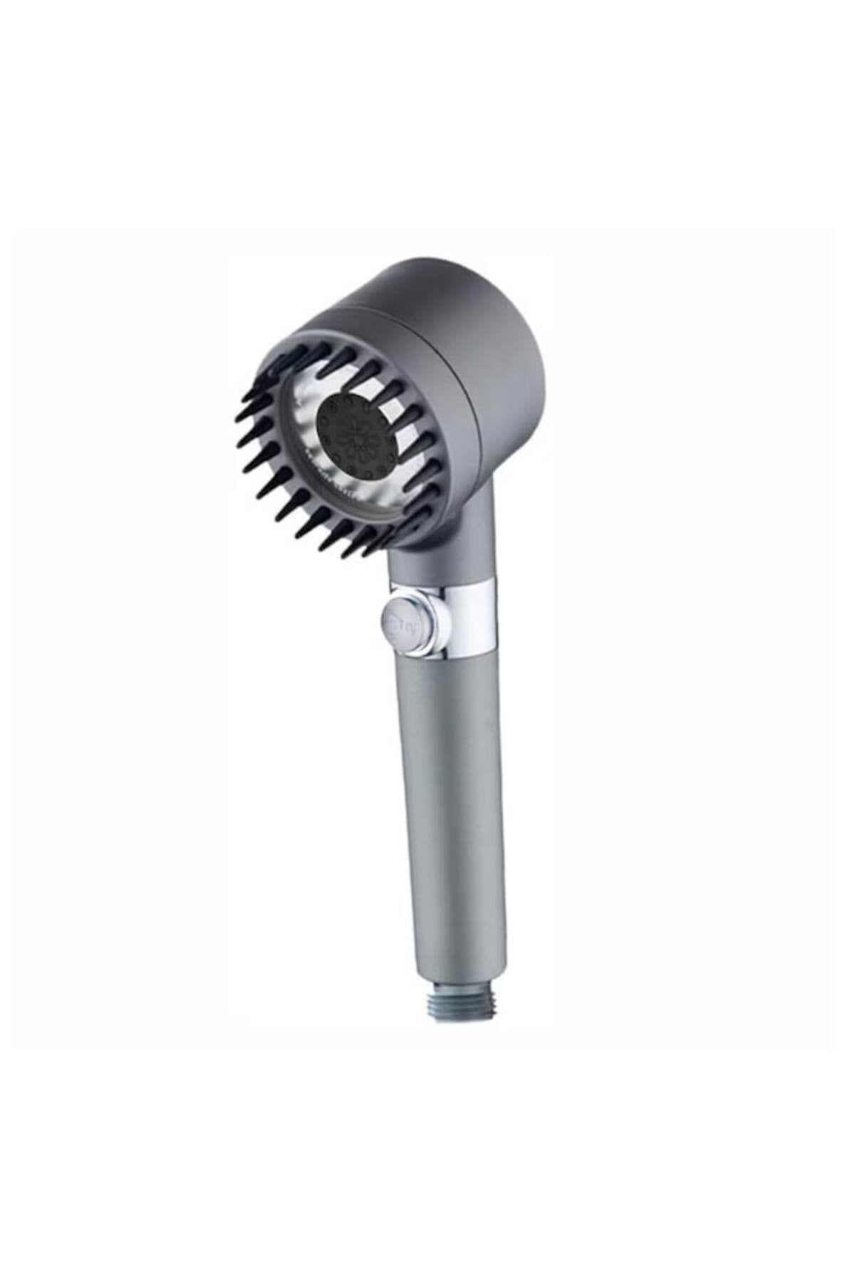 Cap de Dus Tip Para Premium 4 In 1 SUPER TRENDS®, Cu 3 Moduri Diferite De Presiune a Apei, Perie Ma