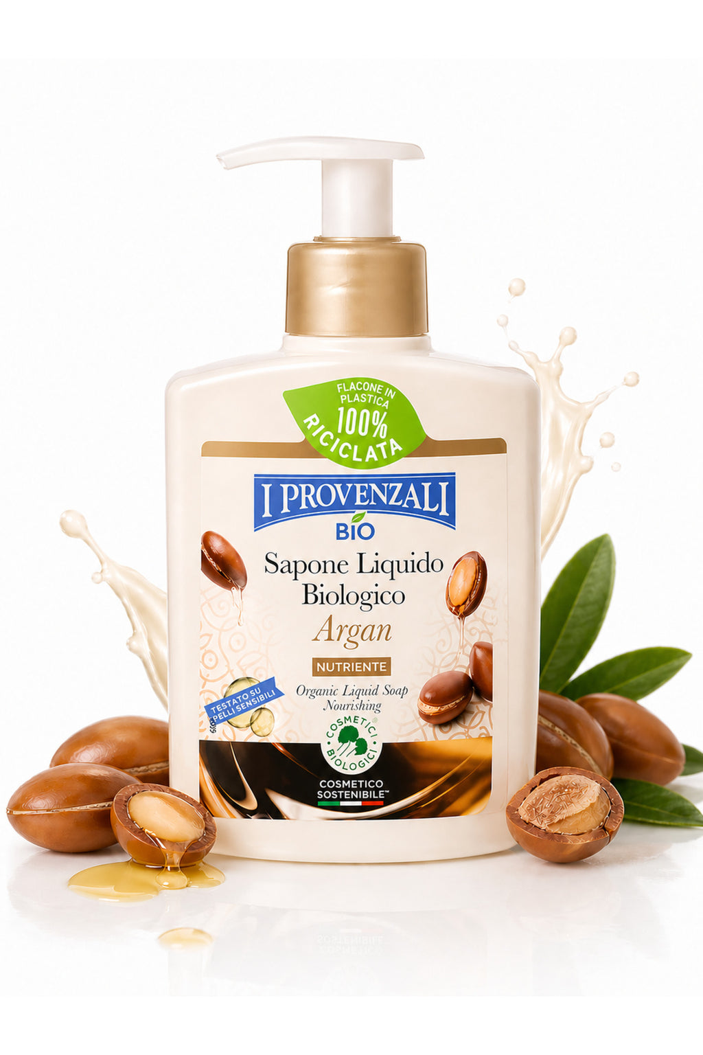 – S?pun Lichid Bio Argan 250 ml, Nutritiv ?i Catifelant